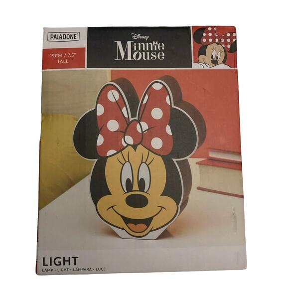 Disney Minnie Mouse Light by Paladone (UK IMPORT) NEW IN BOX - Picture 1 of 5